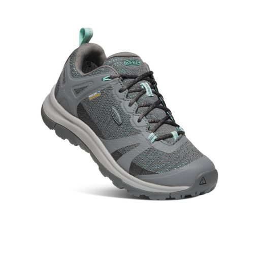 Women's Terradora II Waterproof Hiking Shoe  |  Steel Grey/Ocean Wave - Image 3