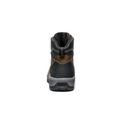 Men's Evanston 6 Insulated Waterproof Boot (Carbon Toe)  |  Bison/Black - Image 5