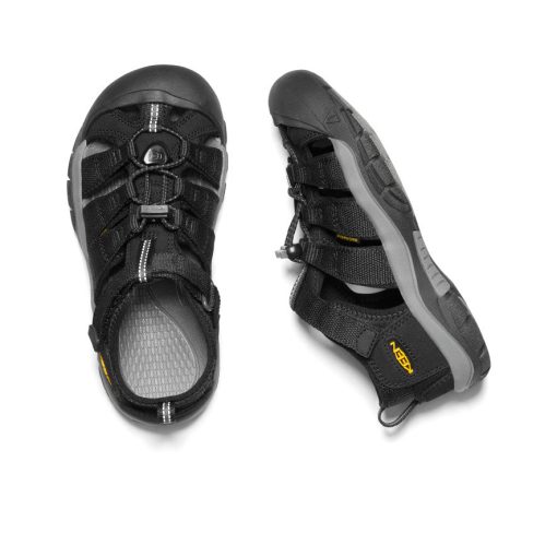 Big Kids' Newport H2  |  Black/Keen Yellow - Image 4