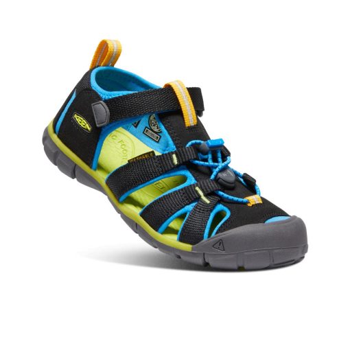 Big Kids' Seacamp II CNX  |  Black/Brilliant Blue - Image 3