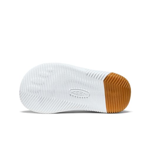 Little Kids' KNX Leather Sneaker  |  Daffodil/Star White - Image 5