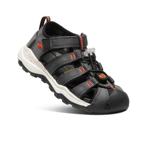Little Kids' Newport Neo H2  |  Magnet/Spicy Orange - Image 3