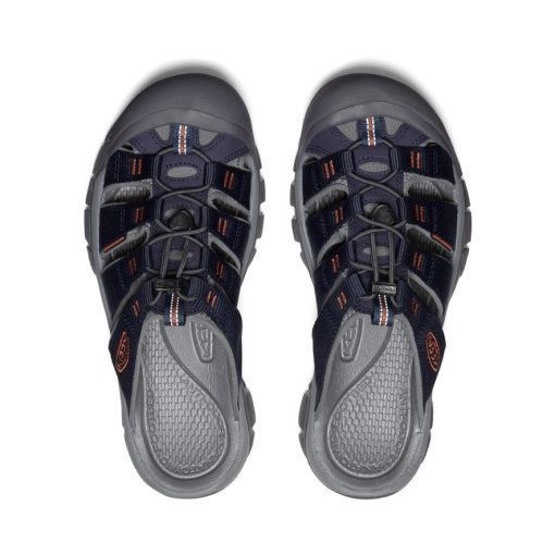 Men's Newport Slide  |  Sky Captain/Bombay Brown - Image 4