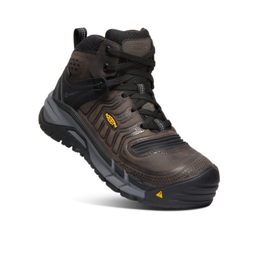 Men's Kansas City+ Waterproof Mid (Carbon Toe)  |  Coffee Bean/Black - Image 3