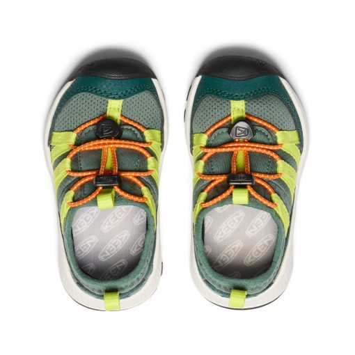 Toddlers' Motozoa Sneaker  |  Sea Moss/Scarlet Ibis - Image 4