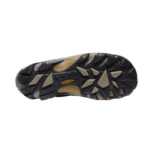 Men's Targhee II Waterproof Wide  |  Cascade Brown/Golden Yellow - Image 5