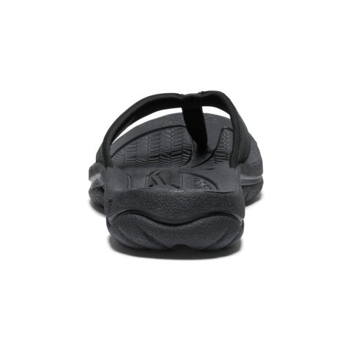 Women's Kona Leather Flip-Flop  |  Black/Vapor - Image 5