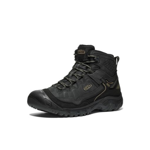 Men's Targhee IV Waterproof Hiking Boot  |  Triple Black - Image 3