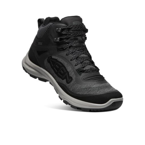 Women's Terradora Flex Waterproof Hiking Boot  |  Black/Steel Grey - Image 3