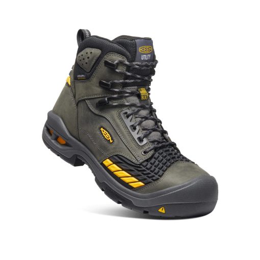 Men's Troy 6 Waterproof Boot (Carbon Toe)  |  Magnet/Black - Image 3