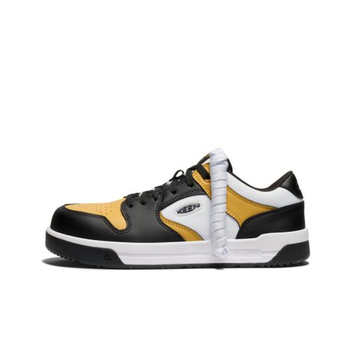 Men's Overton Work Shoe (Carbon Toe)  |  Golden Spice/Black - Image 4