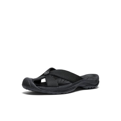 Women's Bali Slide Sandal  |  Black/Steel Grey - Image 3