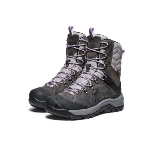 Women's Revel IV High Polar Waterproof Boot  |  Steel Grey/Orchid Petal - Image 2