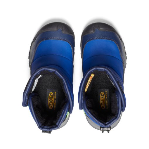 Little Kids' Puffrider Waterproof Winter Boot  |  Naval Academy/Surf - Image 4
