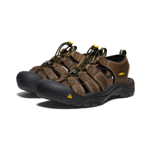 Men's Newport Leather Sandal Wide  |  Bison - Image 2