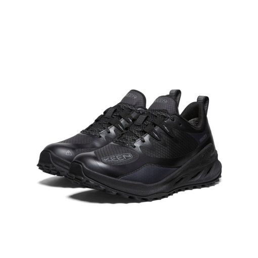 Women's Zionic Waterproof Hiking Shoe  |  Black/Black - Image 2