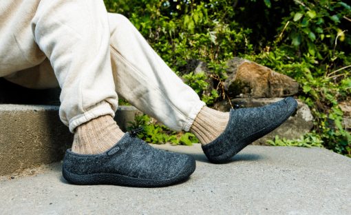 Men's Howser III Slide  |  Charcoal Grey Felt/Black - Image 6