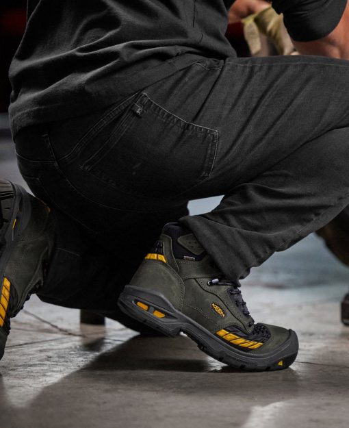 Men's Troy 6 Waterproof Boot (Carbon Toe)  |  Magnet/Black - Image 7