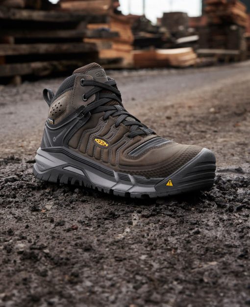 Men's Kansas City+ Waterproof Mid (Carbon Toe)  |  Coffee Bean/Black - Image 7