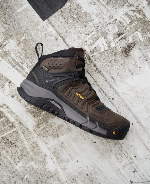 Men's Kansas City+ Waterproof Mid (Carbon Toe)  |  Coffee Bean/Black - Image 8