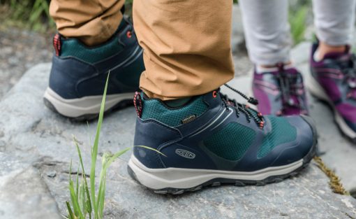 Little Kids' Wanduro Waterproof Boot  |  Fjord Blue/Fuchsia Purple - Image 7