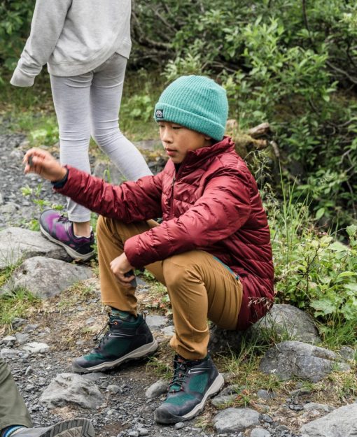 Little Kids' Wanduro Waterproof Boot  |  Sky Captain/Sea Moss - Image 9