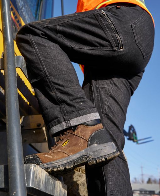 Women's Evanston 6 Waterproof Boot (Carbon Toe)  |  Bison/Black - Image 9