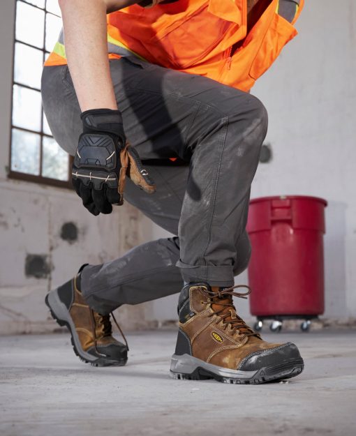 Women's Evanston 6 ESD Boot (Carbon Toe)  |  Bison/Black - Image 8