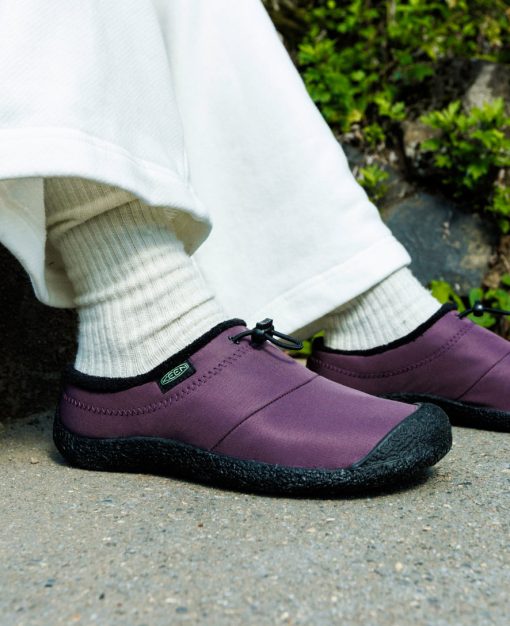 Women's Howser III Slide  |  Plum Perfect/Absinthe Green - Image 9