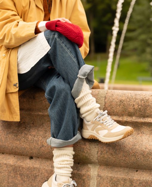 Women's KS86 Sneaker  |  Birch/Star White - Image 9