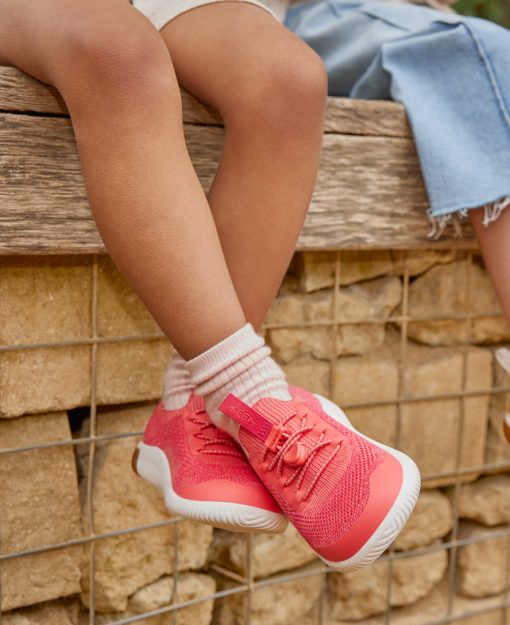 Big Kids' KNX Knit Sneaker  |  Iguana/Evening Primrose - Image 9
