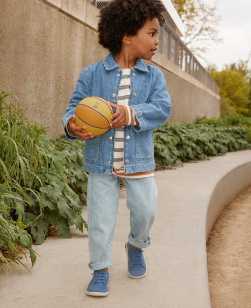 Big Kids' KNX Leather Sneaker  |  Martini Olive/Evening Primrose - Image 8