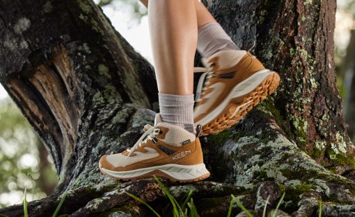 Women's Hightrail Waterproof Hiking Boot  |  Safari/Chipmunk - Image 7