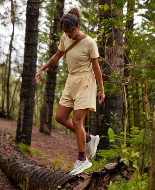 Women's Leiki Speed Hiking Shoe  |  Birch/Safari - Image 7