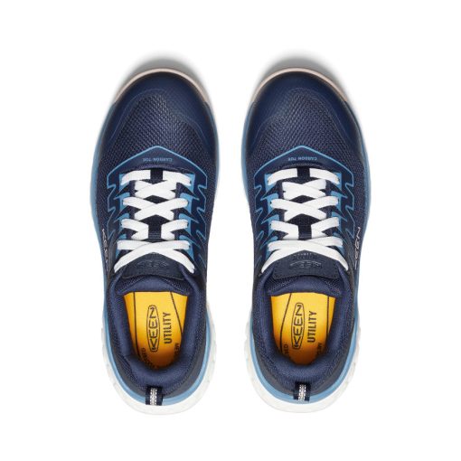 Women's Arvada Work Sneaker (Carbon Toe)  |  Naval Academy/Peach Whip - Image 4