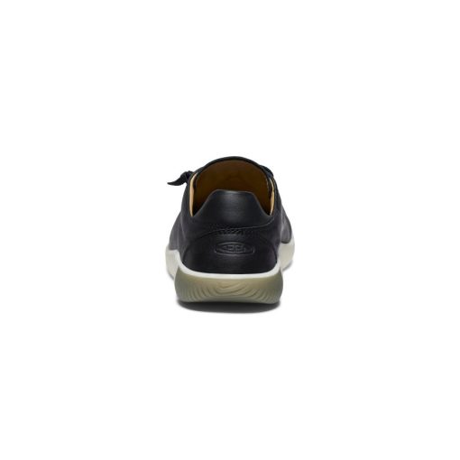 Men's KNX Leather Sneaker  |  Black/Star White - Image 5