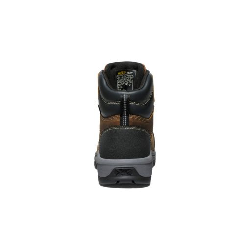 Women's Evanston 6 Waterproof Boot (Carbon Toe)  |  Bison/Black - Image 5