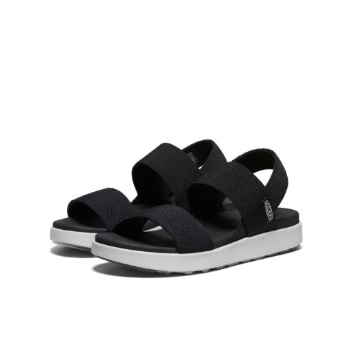 Women's Elle Backstrap Sandal Wide  |  Black - Image 2