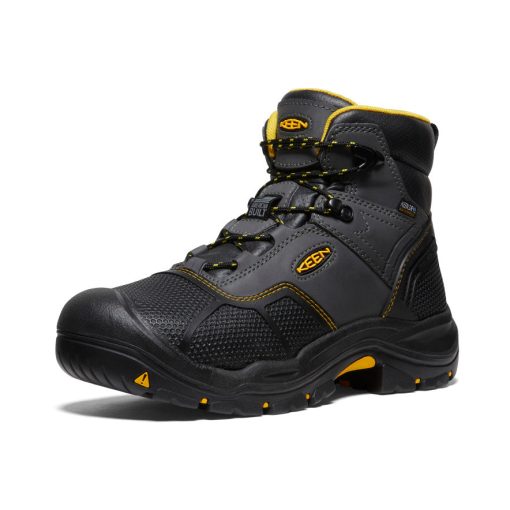 Men's Logandale Waterproof Boot (Steel Toe)  |  Raven/Black - Image 3