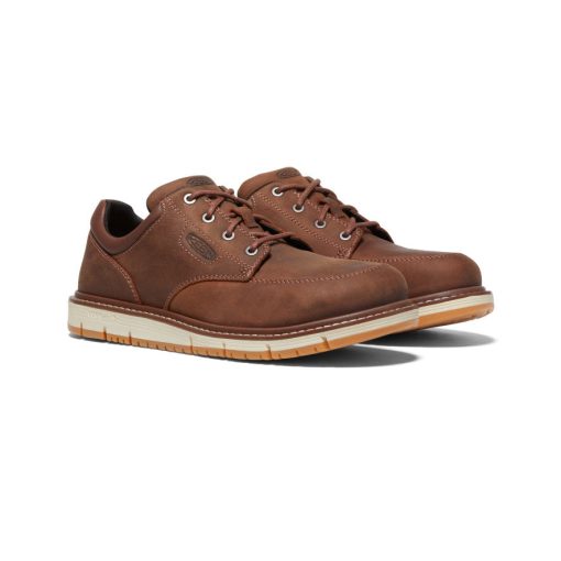 Men's San Jose Oxford (Aluminum Toe)  |  Gingerbread/Off White - Image 2