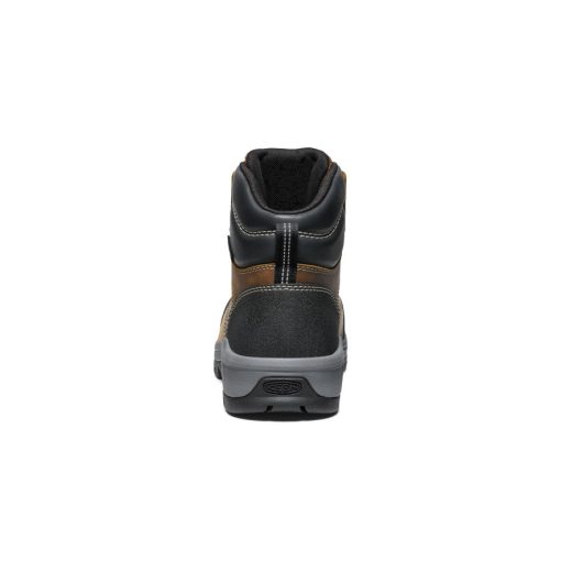 Women's Evanston 6 Waterproof Boot INT MET (Carbon Toe)  |  Bison/Black - Image 5