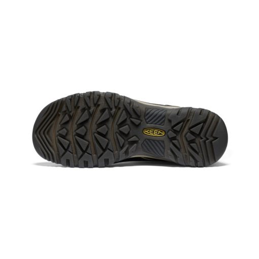 Men's Targhee IV Wide Waterproof Hiking Shoe  |  Dark Olive/Gold Flame - Image 6