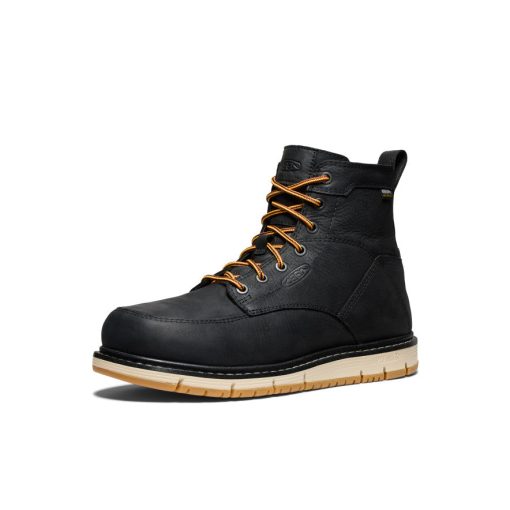 Men's San Jose 6 Waterproof Boot (Aluminum Toe)  |  Black/Gum - Image 3