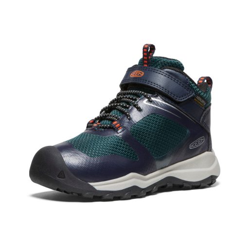 Little Kids' Wanduro Waterproof Boot  |  Sky Captain/Sea Moss - Image 3