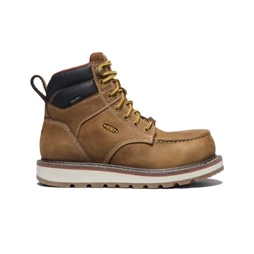 Women's Cincinnati 6 Waterproof Boot (Carbon Toe)  |  Belgian/Sandshell