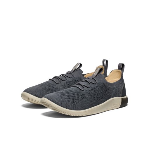 Men's KNX Knit Sneaker  |  Black/Magnet - Image 2