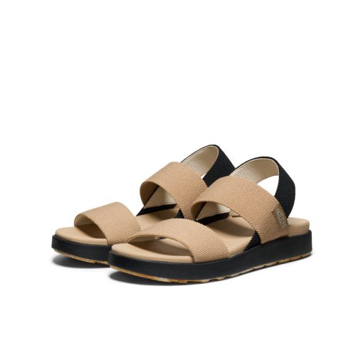 Women's Elle Backstrap Sandal  |  Cornstalk/Black - Image 3