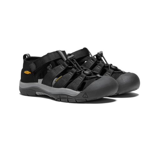 Big Kids' Newport H2  |  Black/Keen Yellow - Image 2
