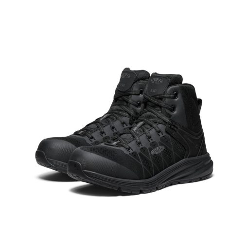 Men's Vista Energy Mid ESD (Carbon Toe)  |  Black/Black - Image 2