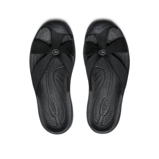 Women's Bali Slide Sandal  |  Black/Steel Grey - Image 4